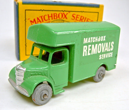 Matchbox 17 A Bedford removal van reproduction rear tail gate