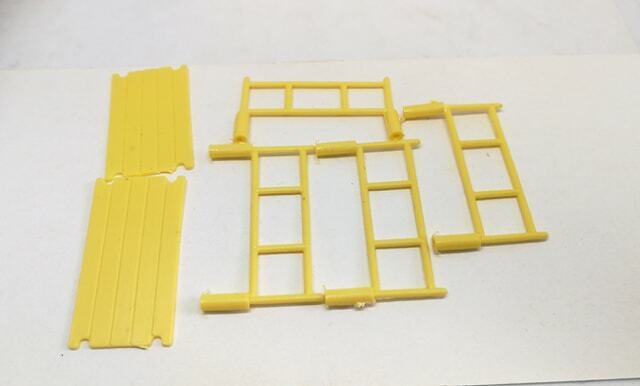 Matchbox 11D/E Scaffolding Truck replacement scaffolding set