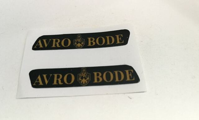 Corgi 421 Bedford AVRO BODE Van decal set only