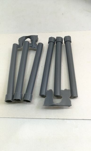 Matchbox 10 D/E Leyland Pipe Truck replacement pipes only