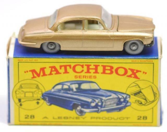 Matchbox 28 C/D/E Jaguar Mk 10 reproduction window unit