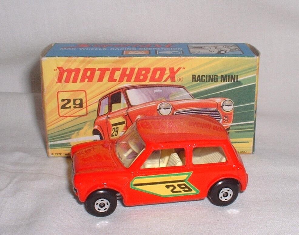 Matchbox 29D Racing Mini reproduction window unit only