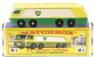 Lesney Matchbox M1 Bp Petrol Tanker decal set only