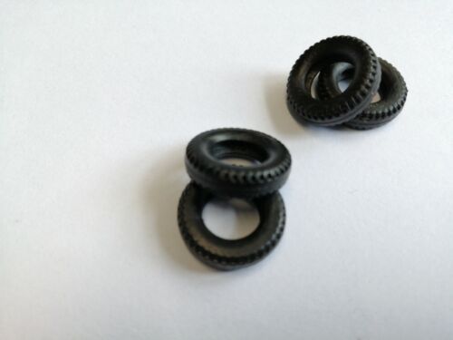 Matchbox King Size Saloons 14.5 replacement tyres with ridge fits others DD46