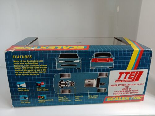 SCX Tecnitoys Scalextric Slot Car Toyota Corolla WRC Special edt 24/1000