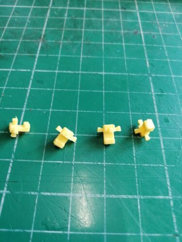 Dinky 359/360 reproduction Red Yellow side boosters x4