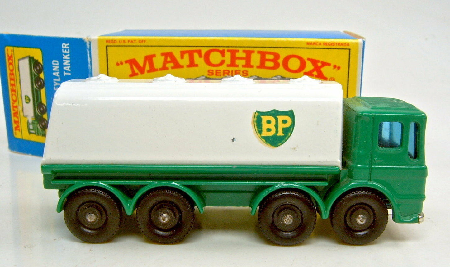 Matchbox 32 C/D Leyland Tanker replacement transparent blue window unit