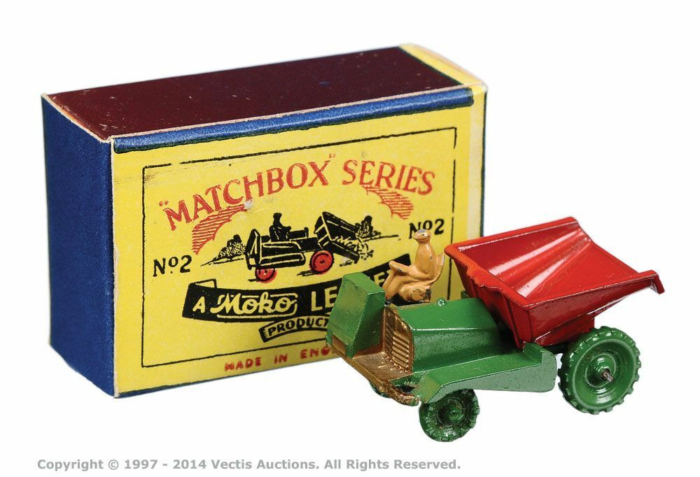 Matchbox 2A Muir Hill Dumper replacement driver