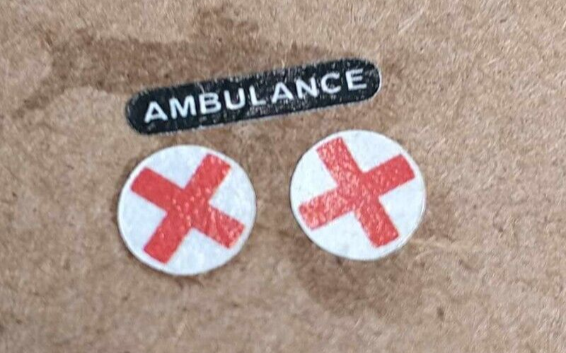 Dinky 278 Vauxhall Victor Ambulance decal set only