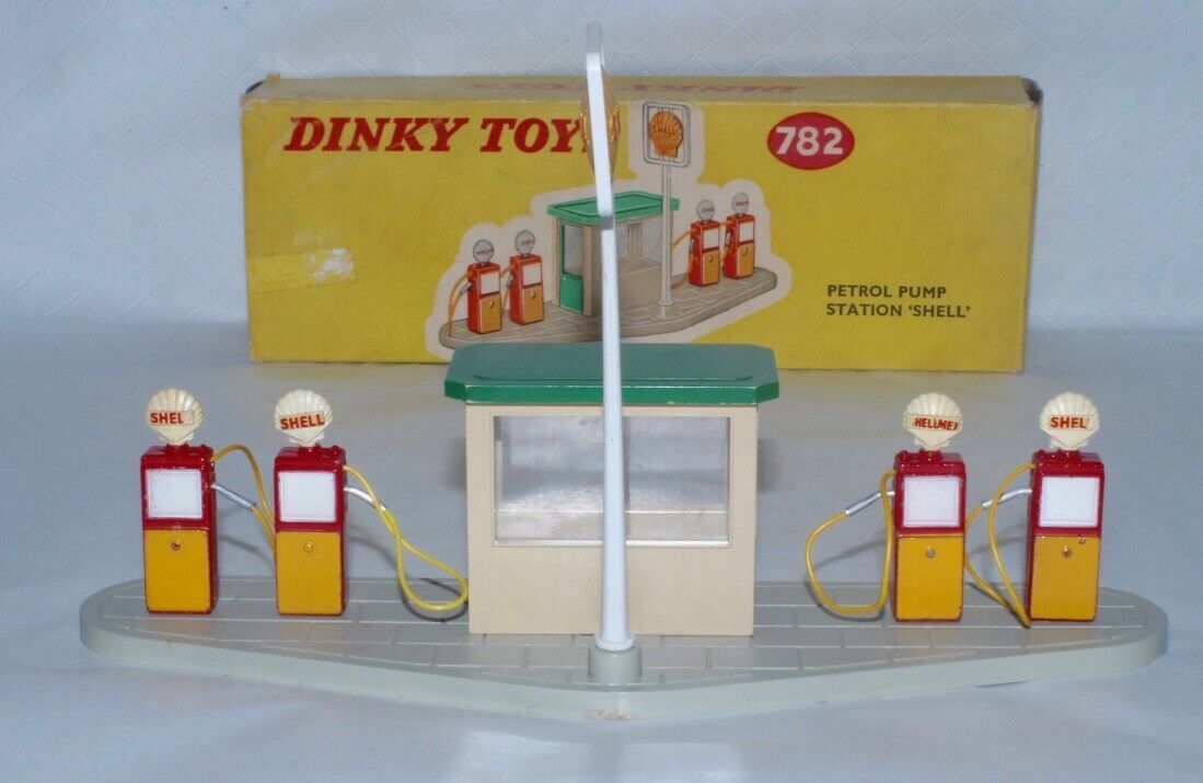 Dinky 782 Shell Petrol Pumps decal set only