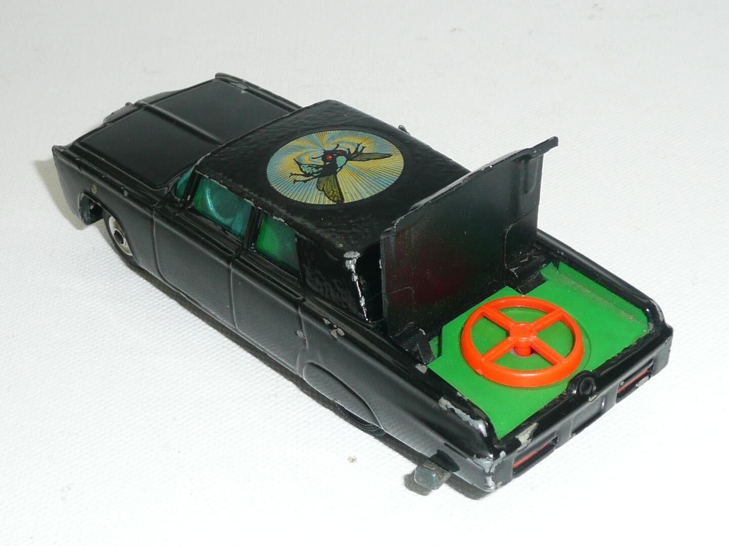 Corgi 268 Green Hornet  Black Beauty - Reproduction  Red Rear Spinner