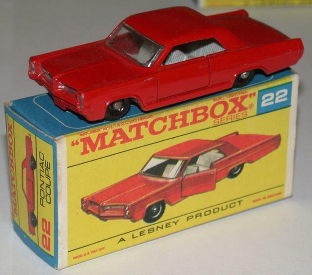 Matchbox 22 C Pontiac Grand Prix replacement window unit