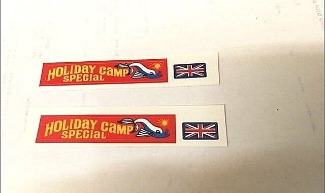 Corgi 508 Holiday Camp Special decal set only