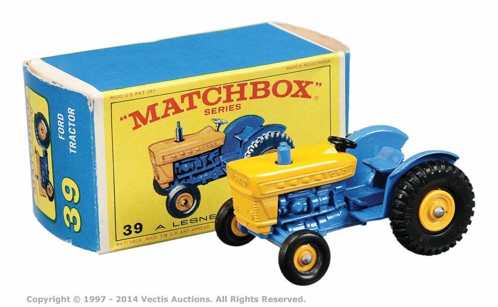 Matchbox 39c Ford Tractor reproduction Rear hard plastic Tyres O/D 22mm x2