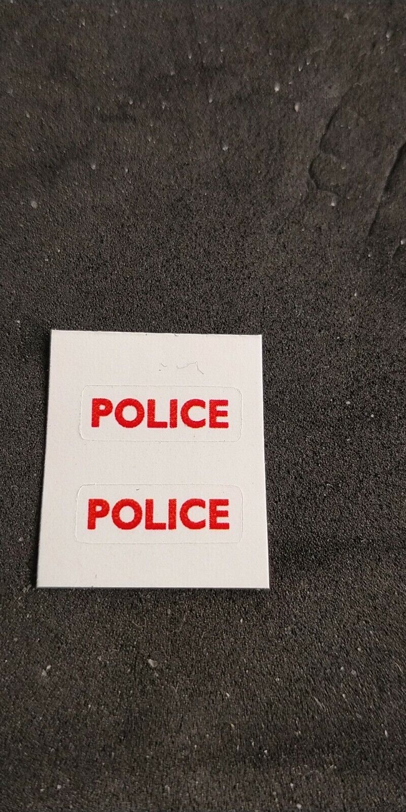 CODE 3 POLICE DECALS IN RED BLUE OR BLACK