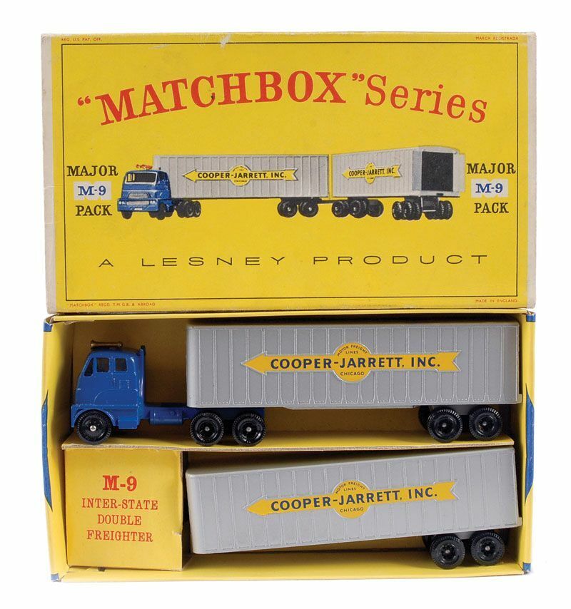 Matchbox M9/A Inter State Freighter reproduction doors and double wheels