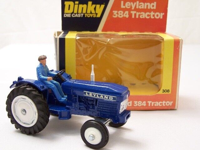 Dinky 308 Leyland Tractor replacement stickers (F)