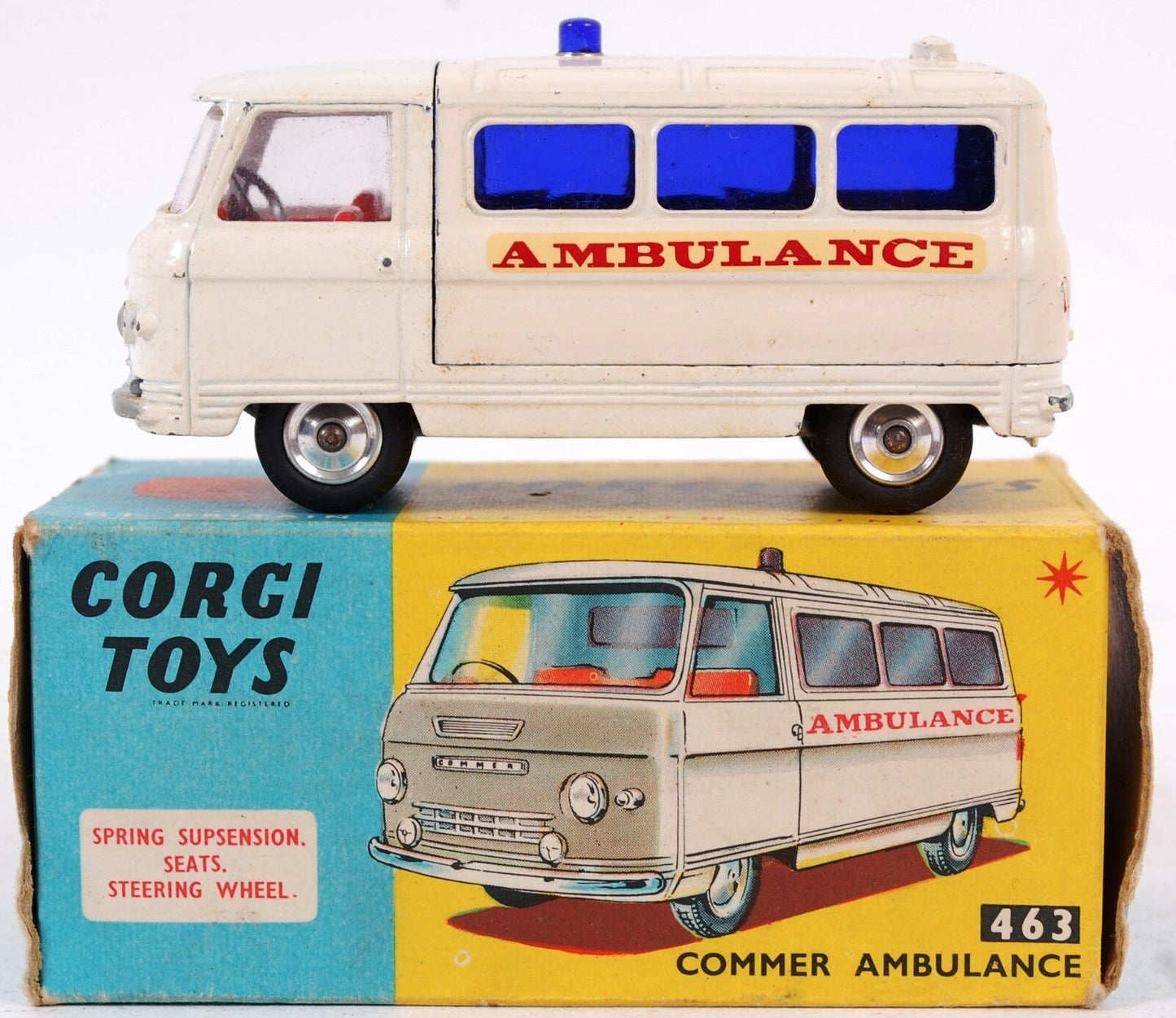 Corgi 463 Commer Ambulance decal set only