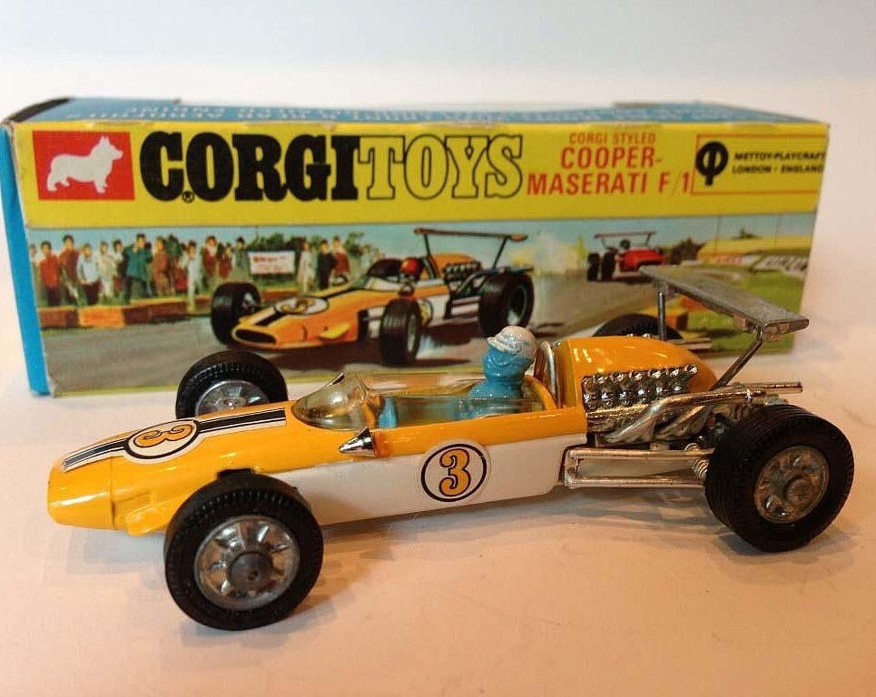 Corgi 159 Cooper-Maserati F1 paper sticker set only