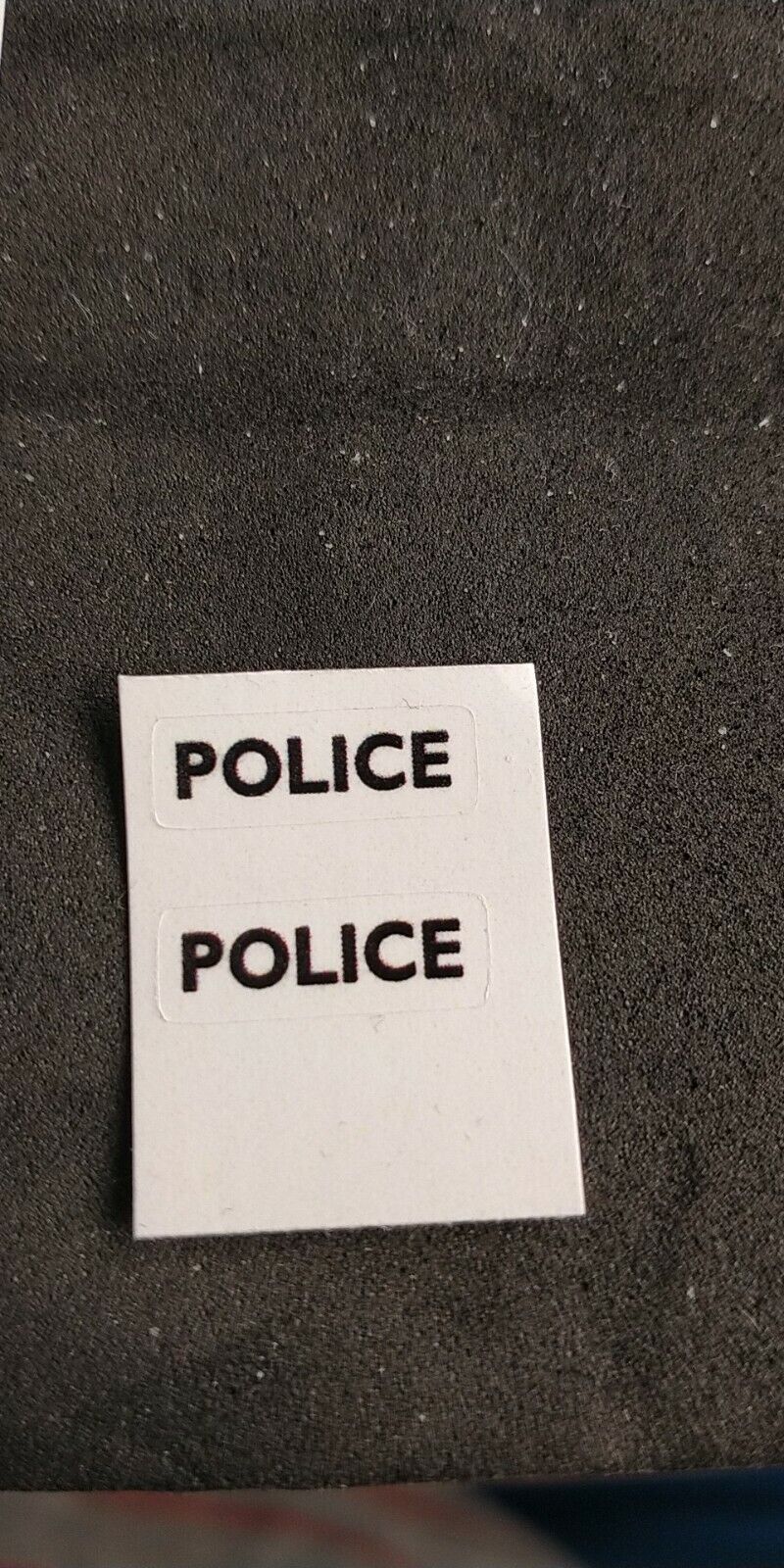 CODE 3 POLICE DECALS IN RED BLUE OR BLACK