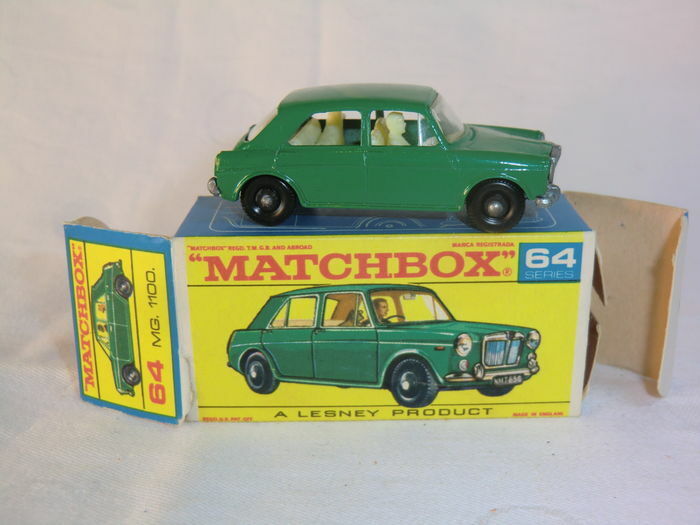 Lesney Matchbox 64 B/C MG 1100 reproduction window unit