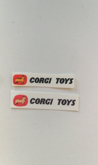 Corgi 422 Bedford Corgi Toys Van decal set only