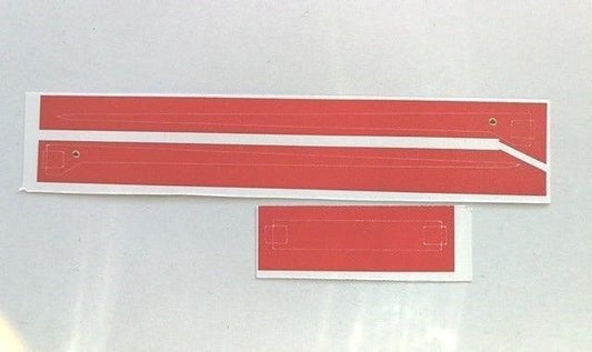 Dinky 205/159 MK 2 Ford Cortina Lotus decal set only red