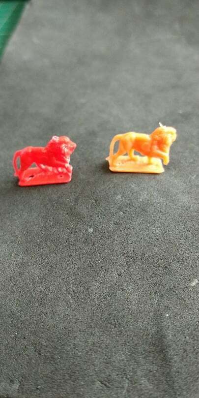 Matchbox 57F Wildlife Truck reproduction Red Or Orange lion