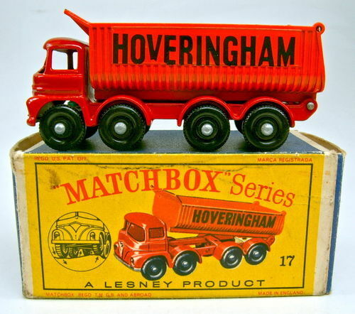 Matchbox 17 C Hoveringham Tipper reproduction tail gate