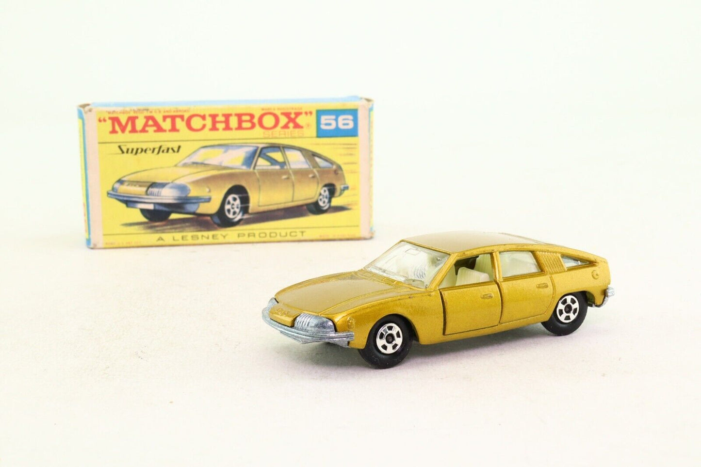 Matchbox 56C BMC Pininfarina reproduction window unit