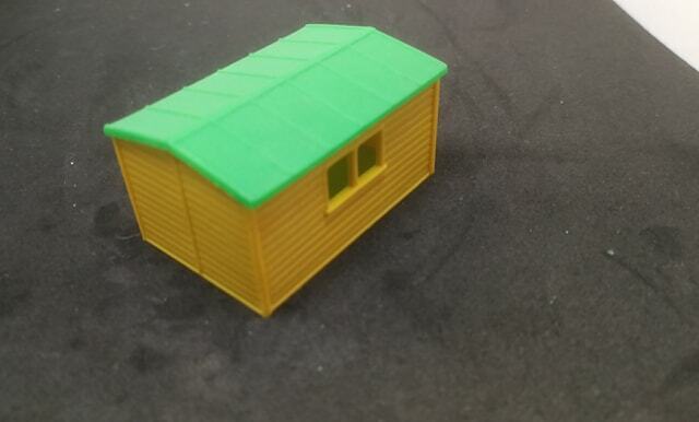 Matchbox 60 B/C Site Hut Truck reproduction plastic hut