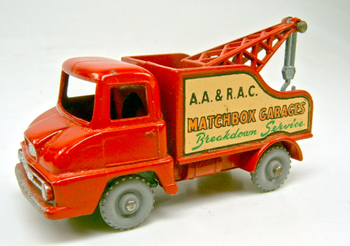 Matchbox 13C   Thames Wreck Truck reproduction Metal Jib