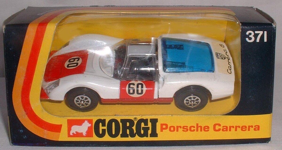 Corgi 371 Porsche Carrera 6  decal set only