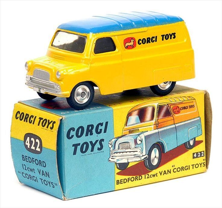 Corgi 422 Bedford Corgi Toys Van decal set only