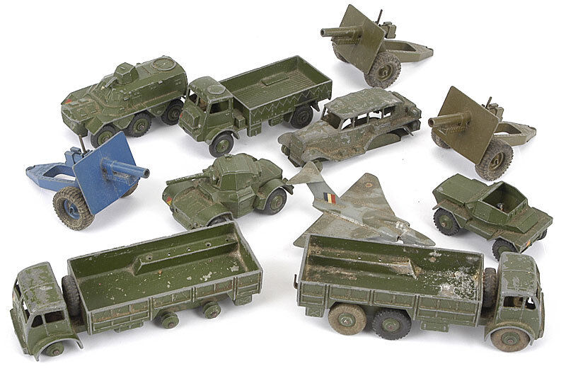 Dinky 600 series Army vehicle Identification squares ws. Also good for Code 3's.