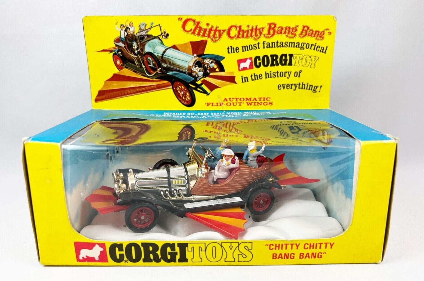 Corgi 266 Chitty Chitty Bang Bang replacement front & rear wing