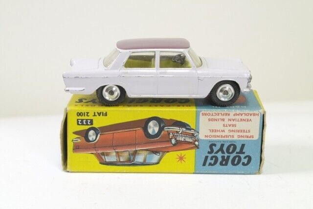 Corgi 232 Corgi Fiat 2100 reproduction window unit