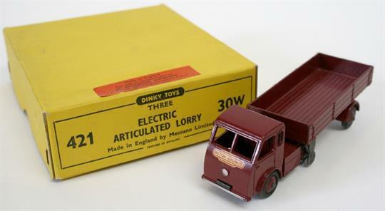 DINKY No 30w/421 Hindle Smart Helecs Articulated Lorry decal only (R)