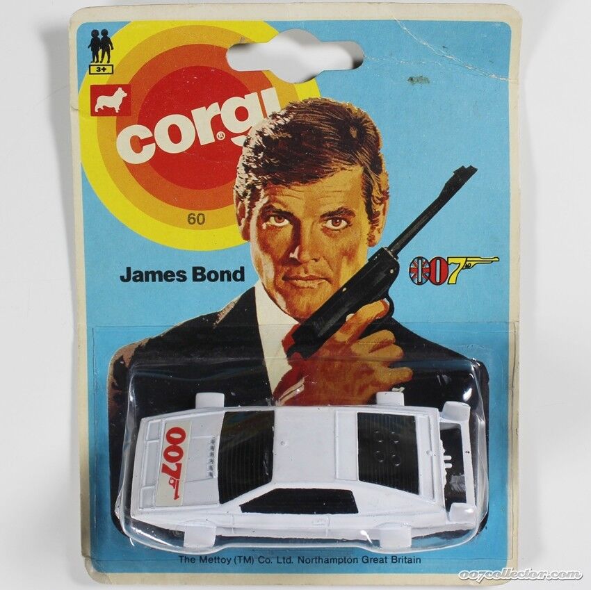 Corgi Juniors No 60 James Bond 007 Lotus Esprit decal only