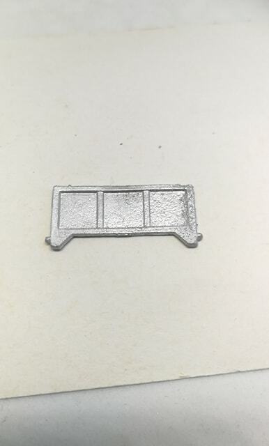 Matchbox 3B Bedford Tipper replacement tail gate cast metal