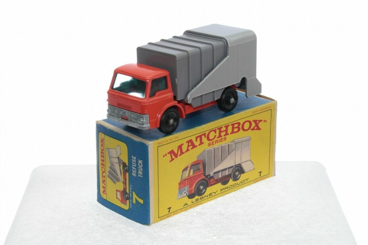 Matchbox 7C/D Refuse Truck replacement transparent green window unit