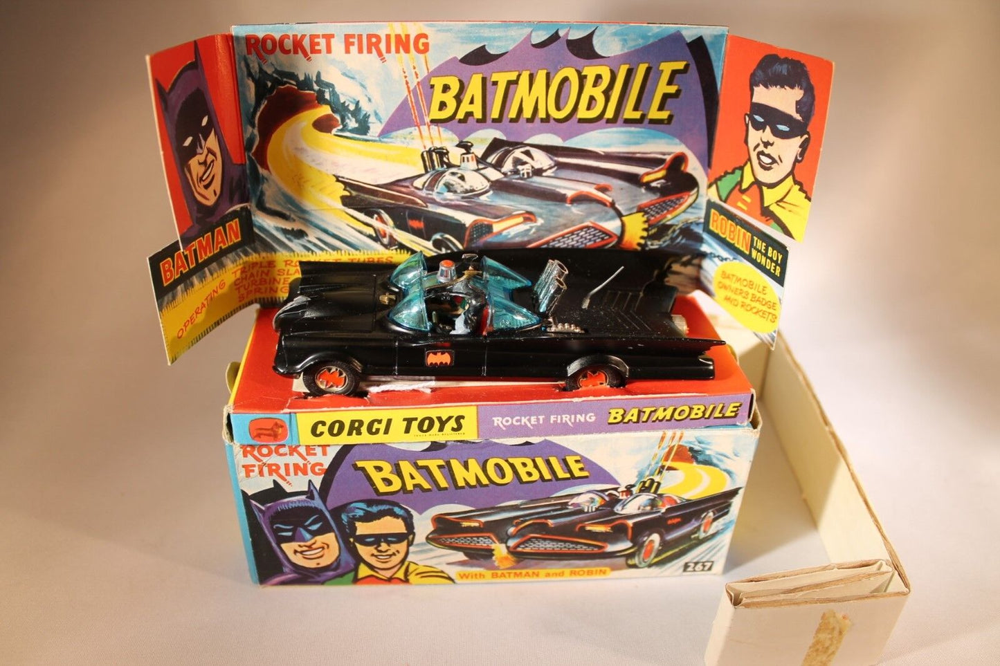 Corgi 267 Batmobile decals only