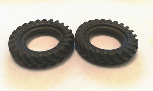 Dinky/Corgi 33 mm rear tractor tyre x2 all tractors MASSEY FORD DAVID BROWN DD34