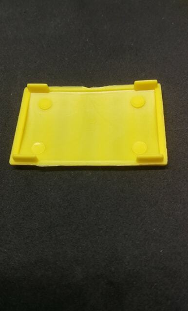 Matchbox 61 B Alvis Stalwart reproduction yellow plastic canopy