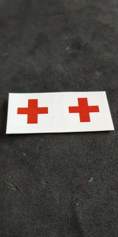 Dinky Corgi Matchbox Code 3 red crosses