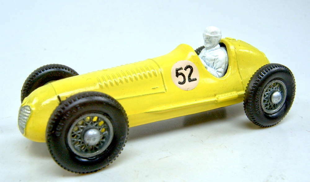 Matchbox 52 A Maserati reproduction white metal driver