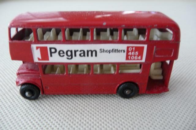 Matchbox 5D Pegram bus decal only