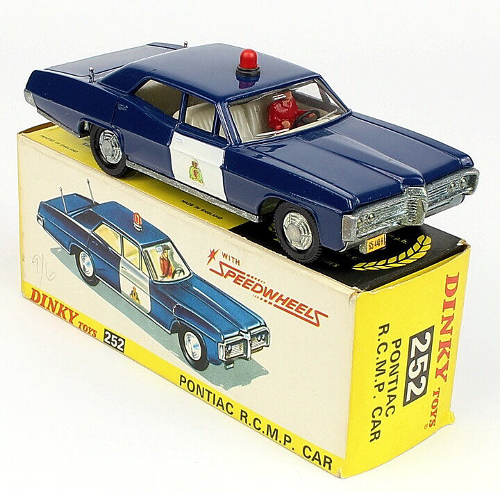 Dinky 264/252 RCMP Police car decal set only