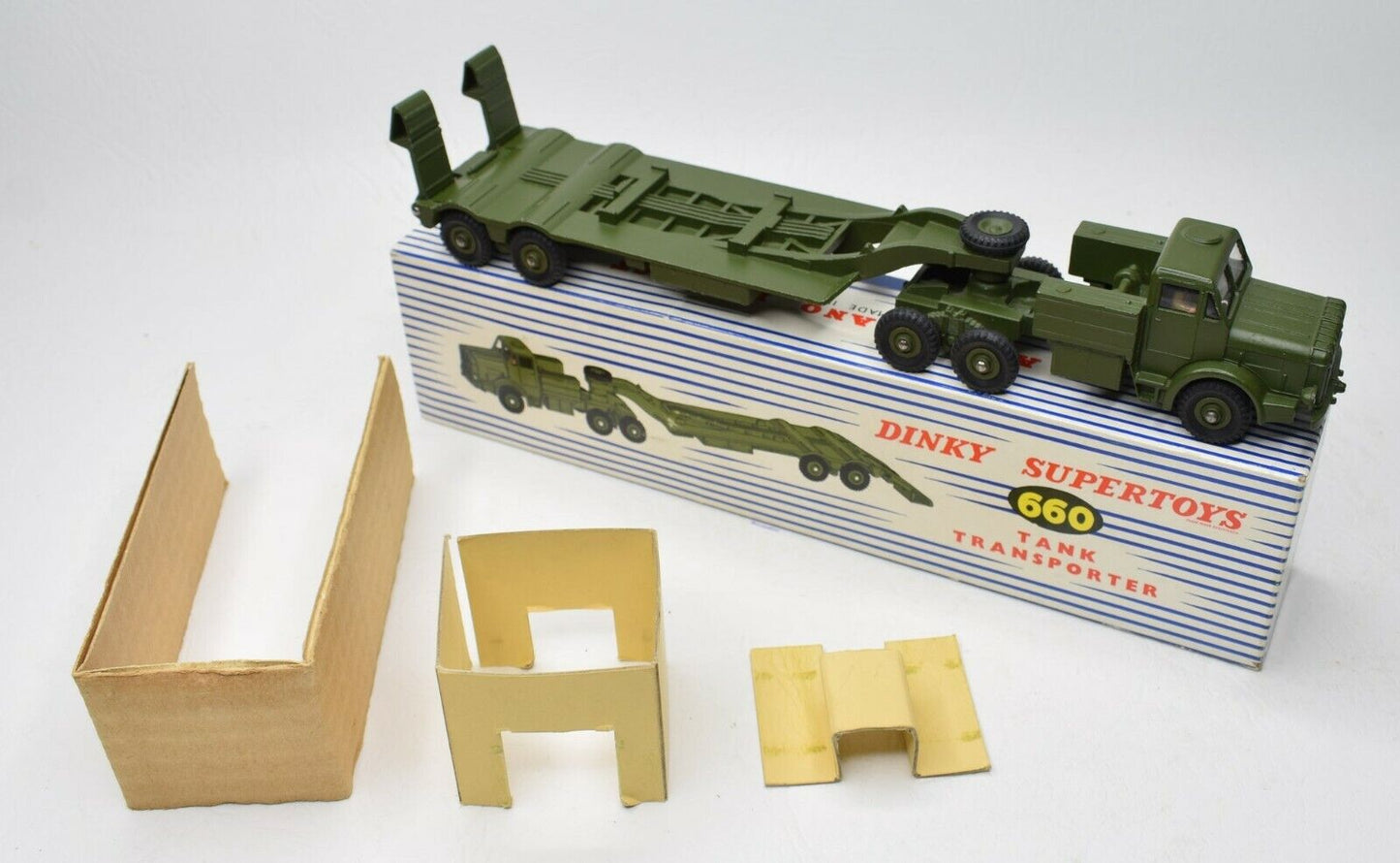 Dinky 660 908 986 Mighty Antar Tank Transporter reproduction  window unit only