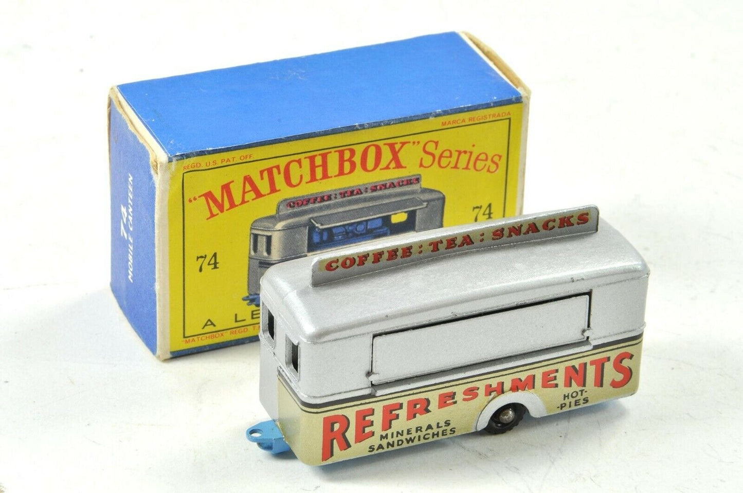 Lesney Matchbox 74A  Mobile Canteen reproduction shutter only